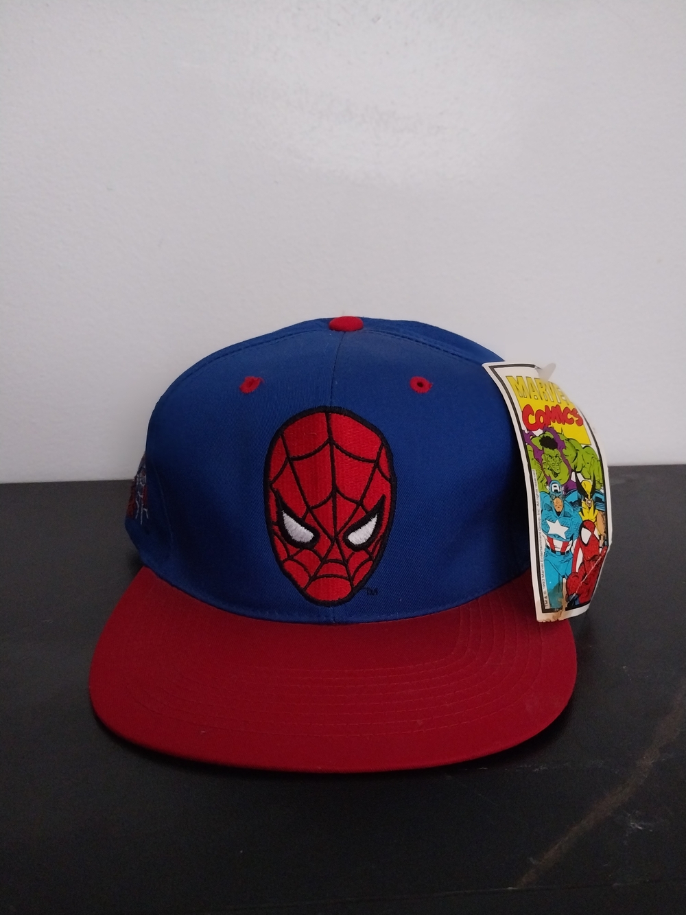 Vintage American Needle Spider-Man Snapback Hat